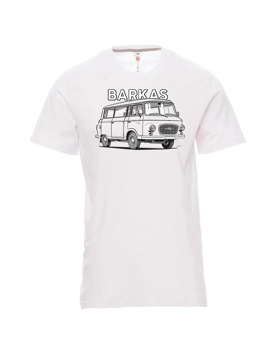 Bílé pánské tričko Barkas B1000