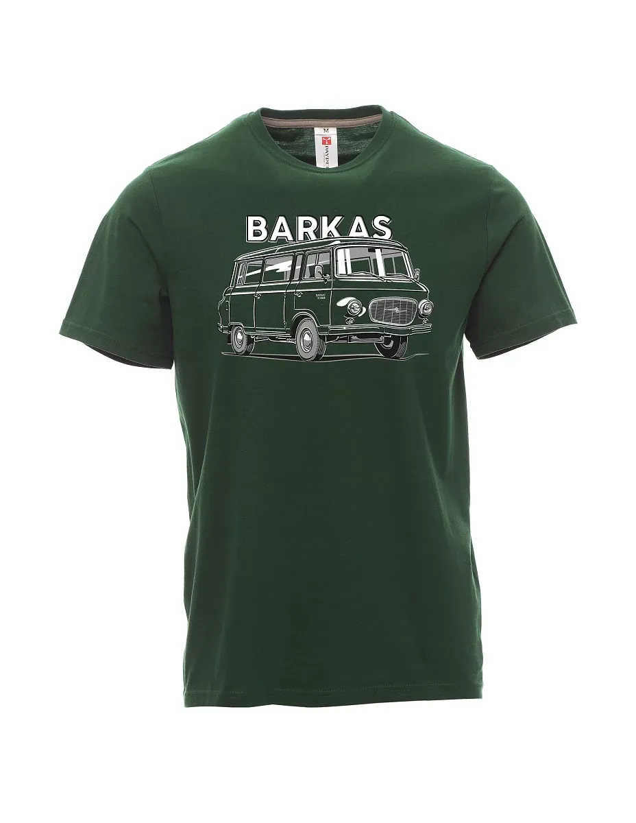 Tmavě zelené pánské tričko Barkas B1000