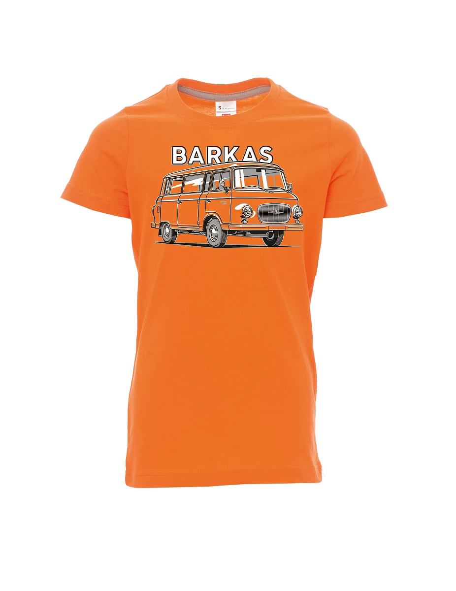 Oranžové dětské tričko Barkas B1000