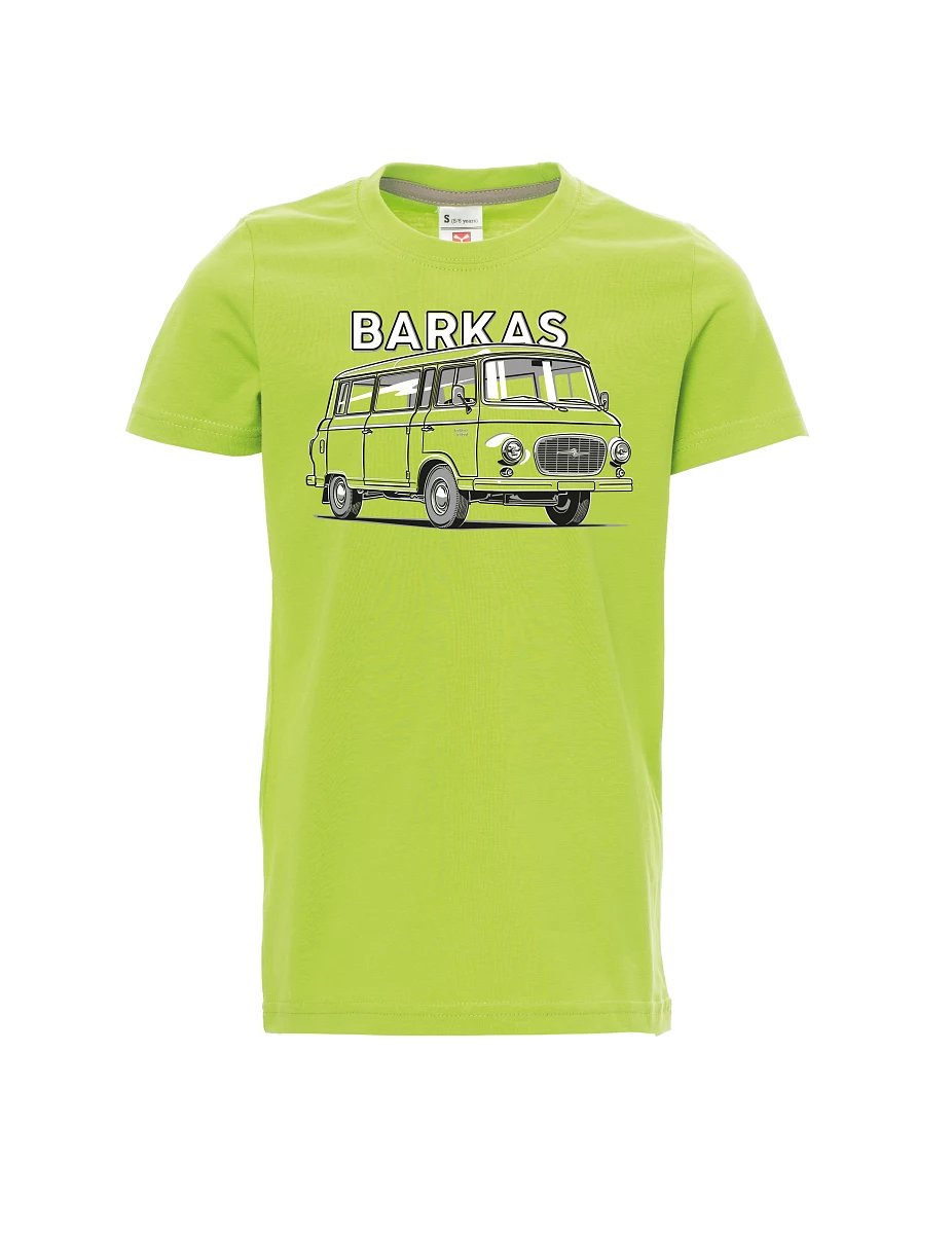 Světle zelené dětské tričko Barkas B1000