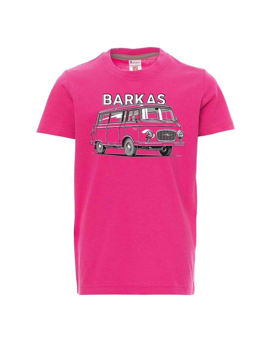Růžové dětské tričko Barkas B1000