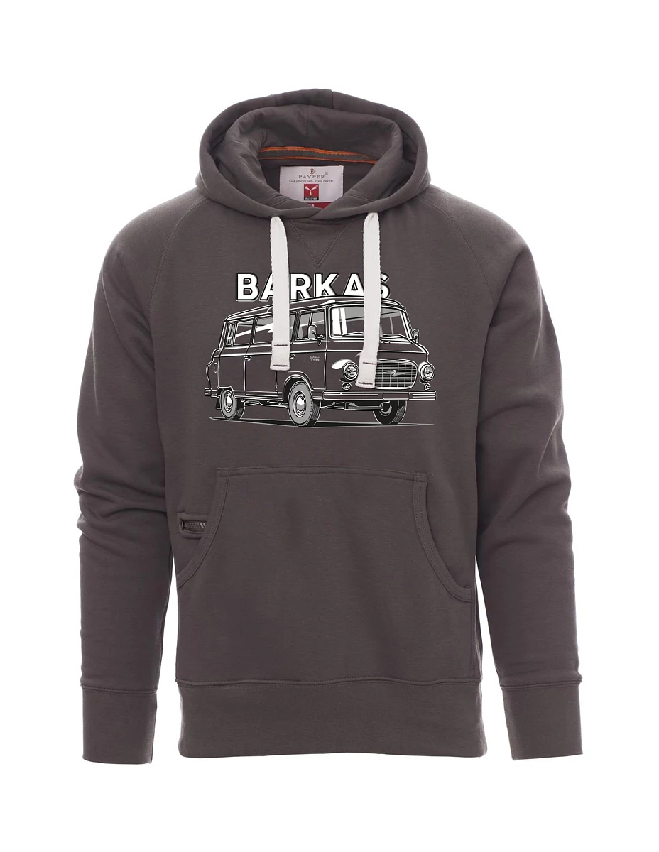 Šedá pánská mikina Barkas B1000