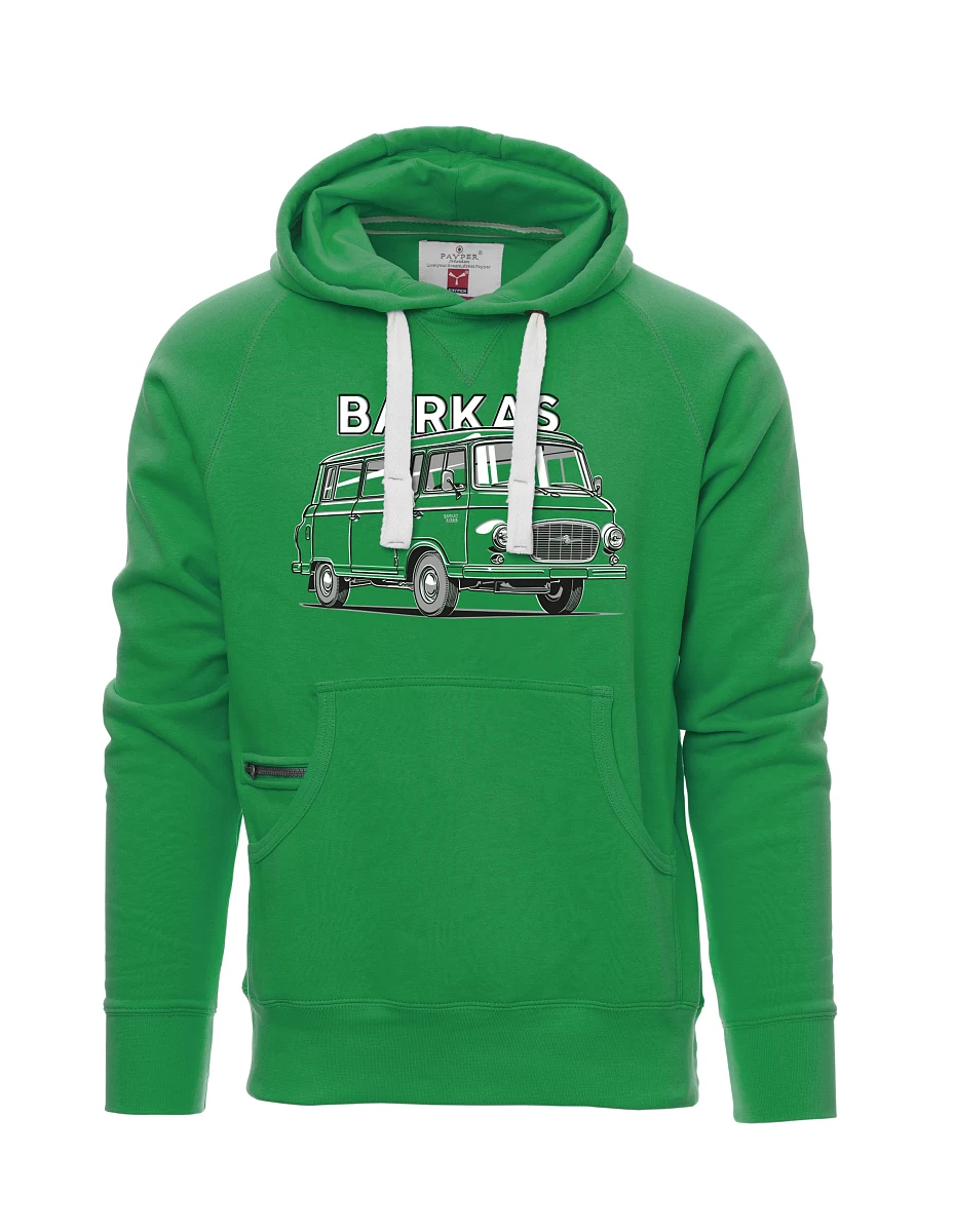 Zelená pánská mikina Barkas B1000