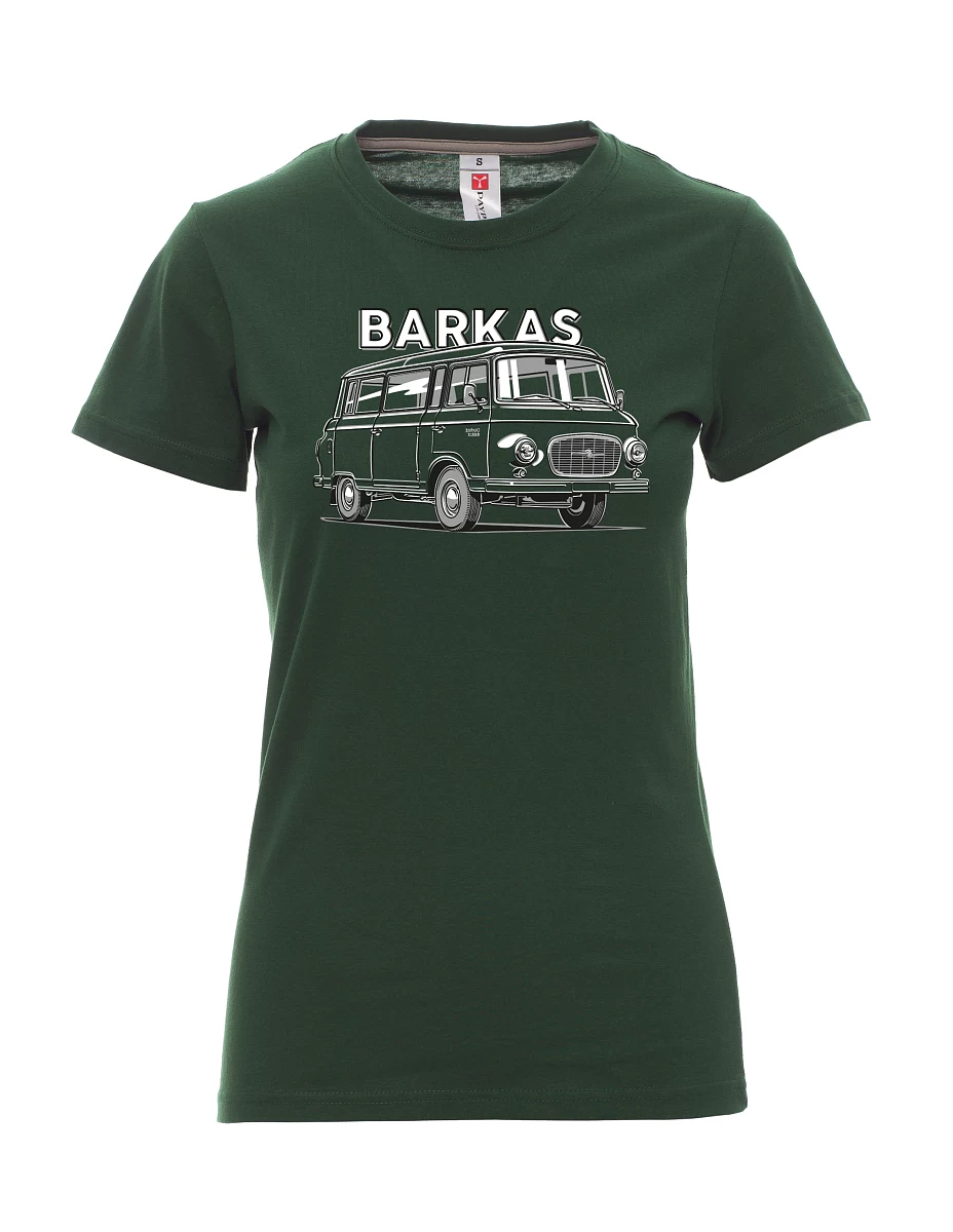 Tmavě zelené dámské tričko Barkas B1000