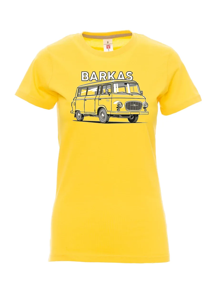 Žluté dámské tričko Barkas B1000