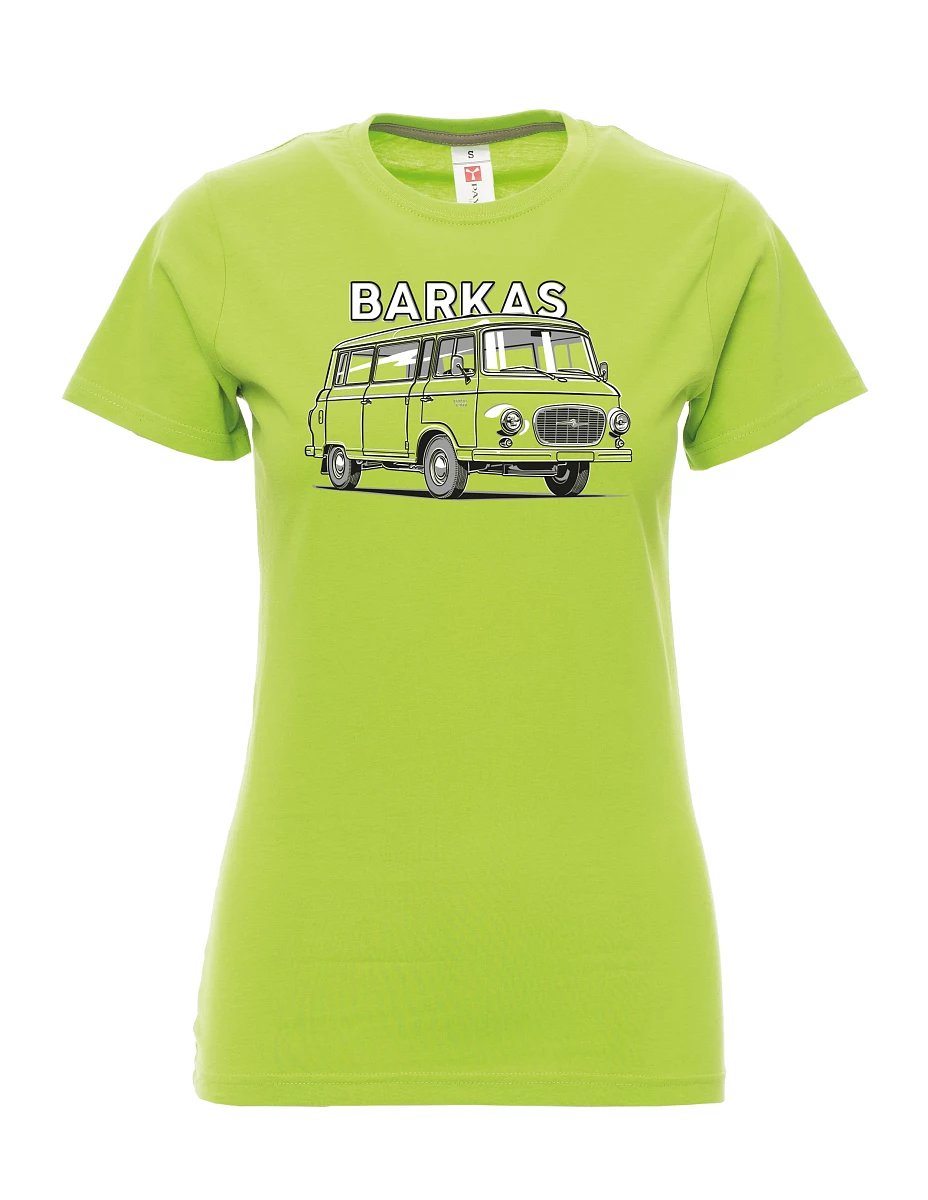 Limetkové dámské tričko Barkas B1000