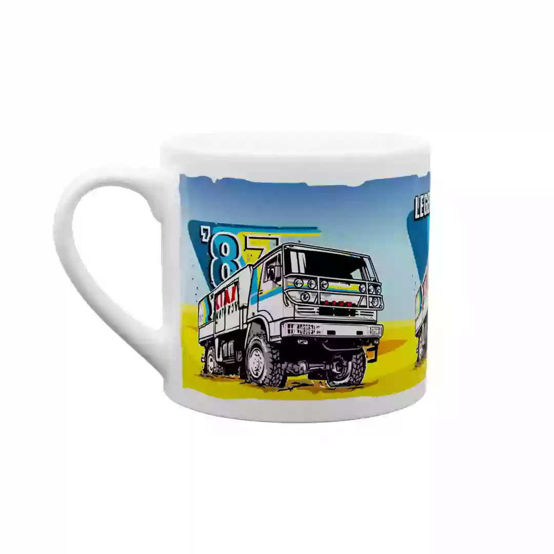Keramický hrnek Liazka z Dakaru 1987 170 ml