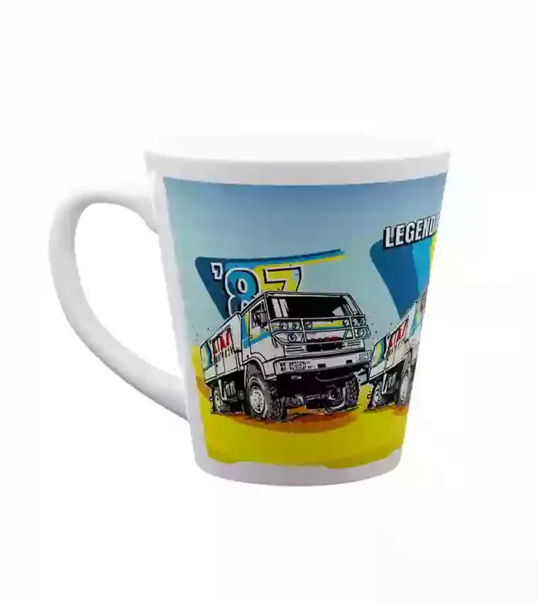 Keramický hrnek Liazka z Dakaru 1987 300 ml