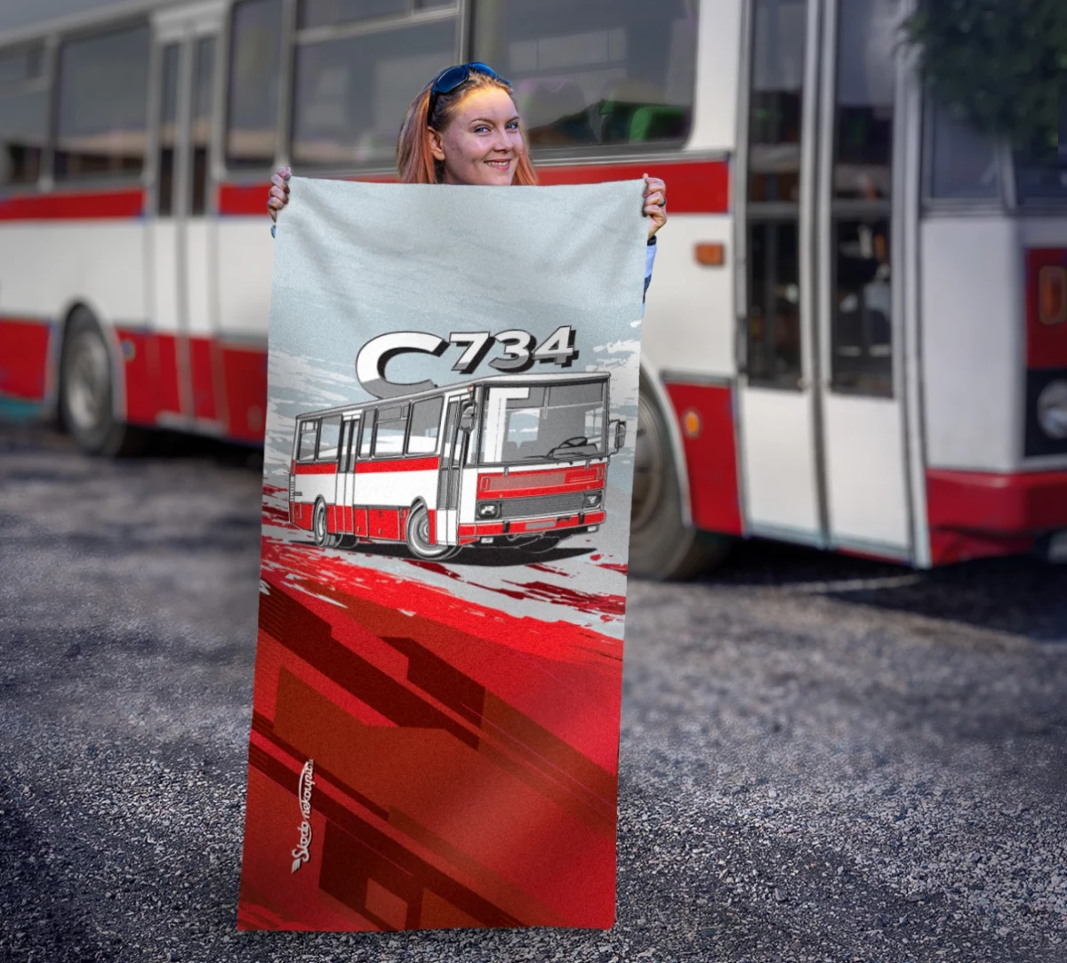 Osuška autobus C734