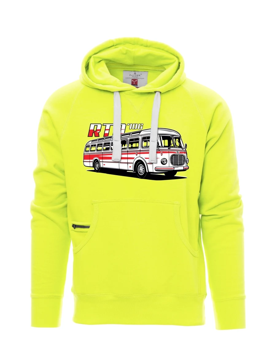 Fluorescenční pánská mikina Autobus RTO 706