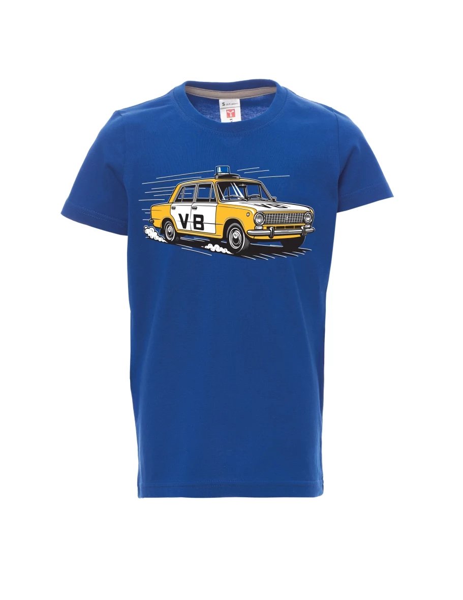 Modré dětské tričko Automobil VAZ 2101 VB