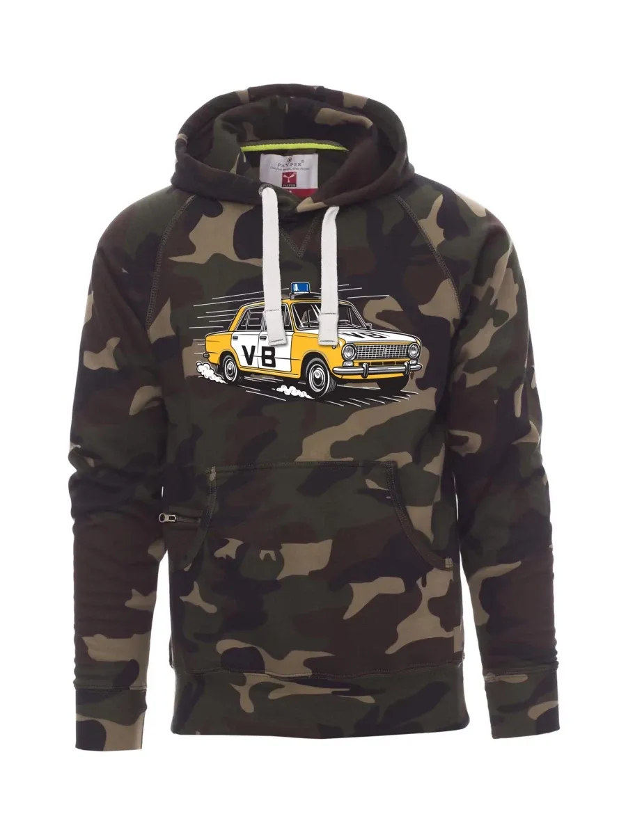 Maskáčová pánská mikina Automobil VAZ 2101 VB