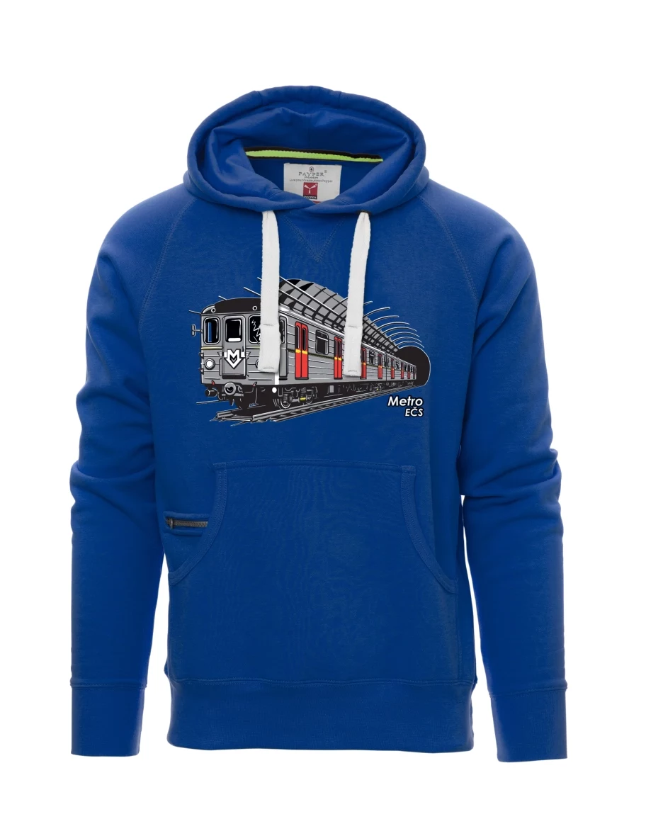 Modrá pánská mikina Metro EČS