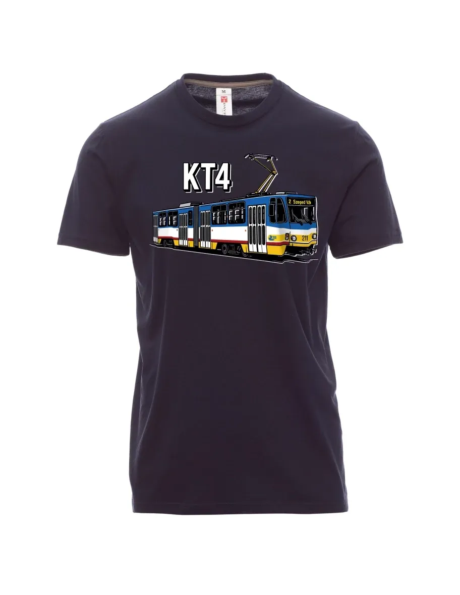 Navy pánské tričko Tramvaj KT4
