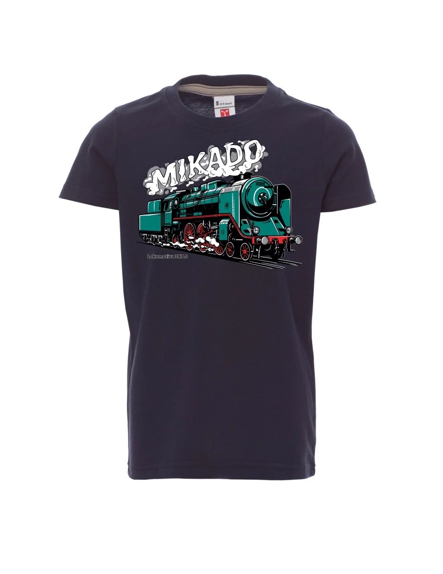 Navy dětské tričko Lokomotiva 387.0 „MIKADO“