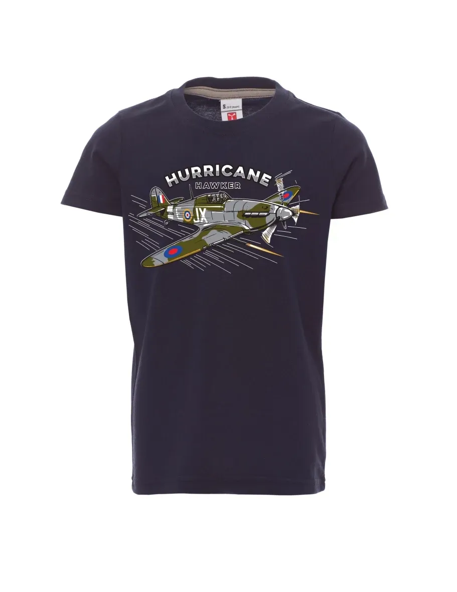 Navy dětské tričko Letadlo Hurricane Hawker