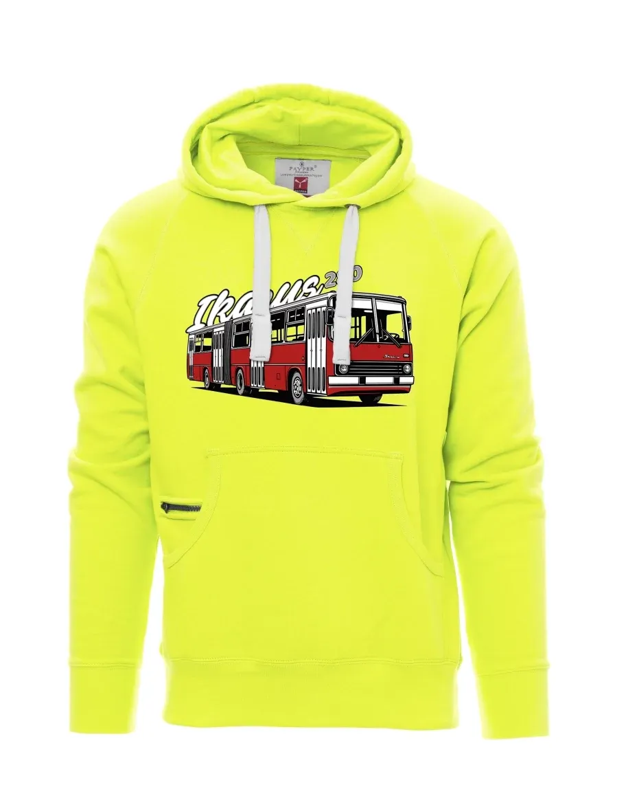 Fluorescenční pánská mikina Autobus Ikarus 280