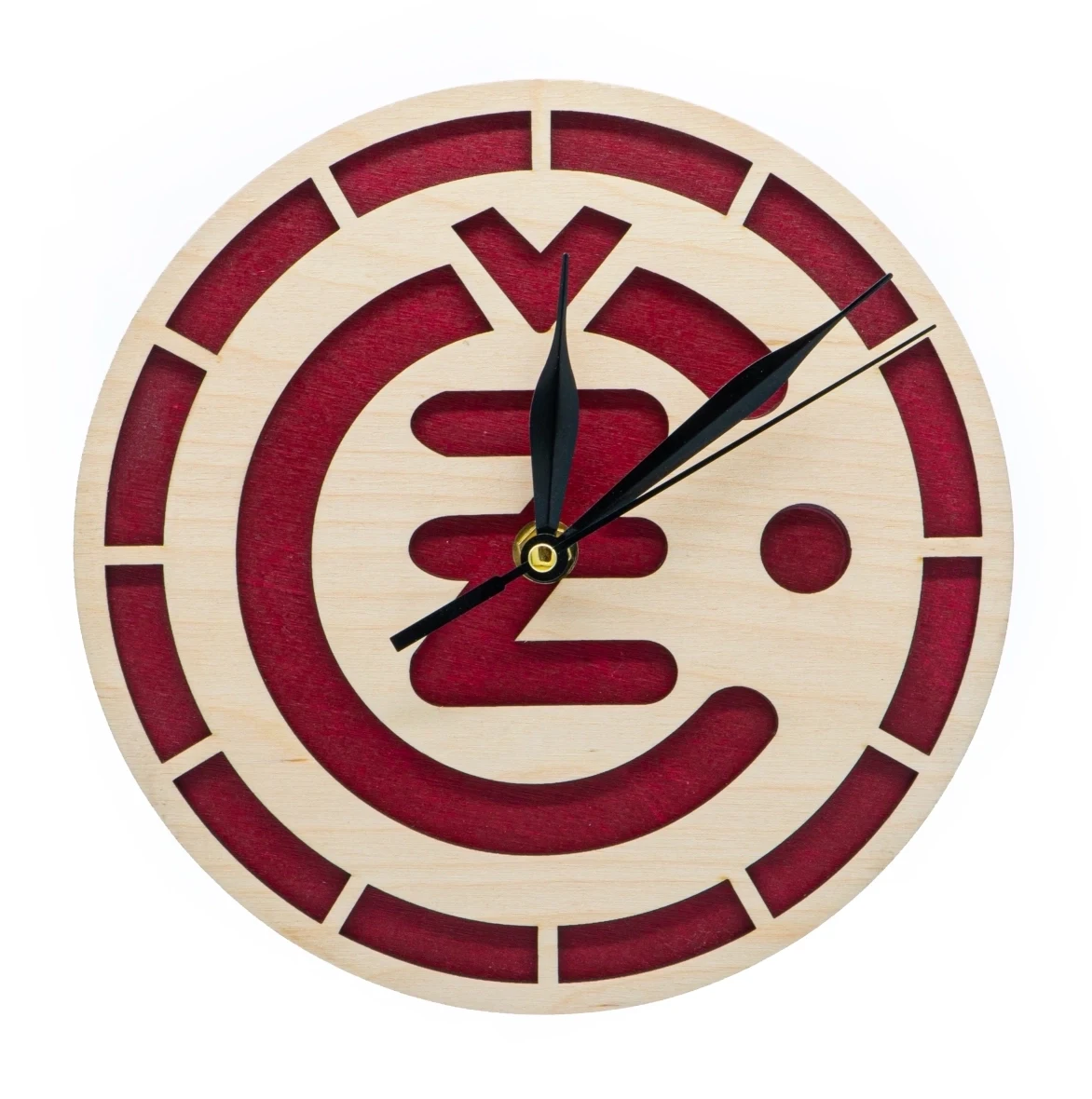 Dřevěné hodiny Logo ČZ (Cezeta)