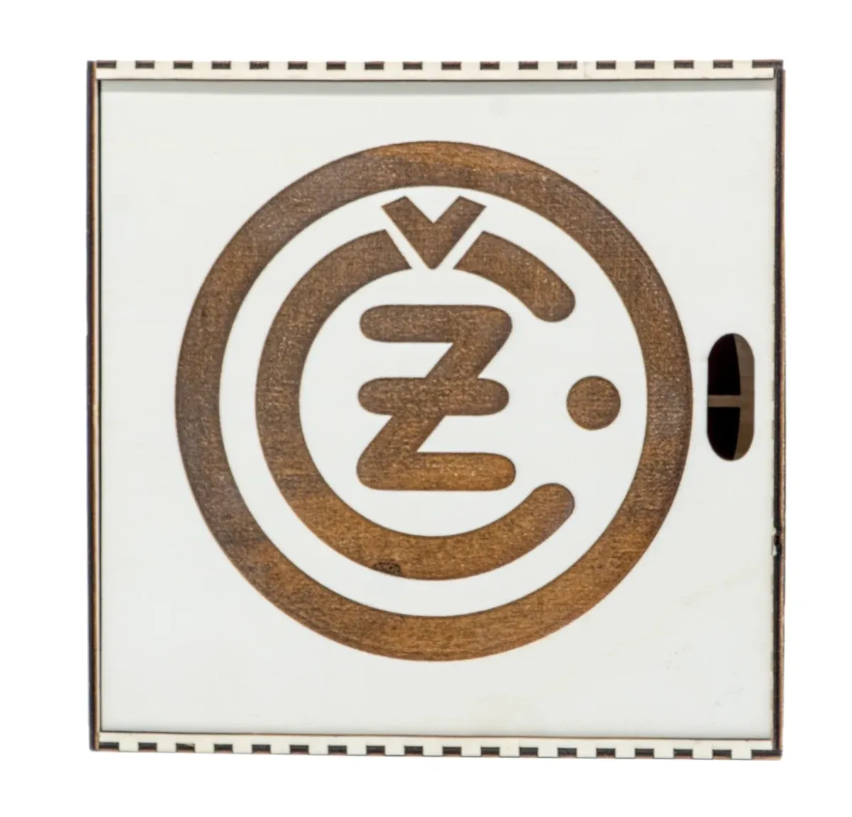 Dárkové balení pro dřevěné hodiny Logo ČZ 20 cm