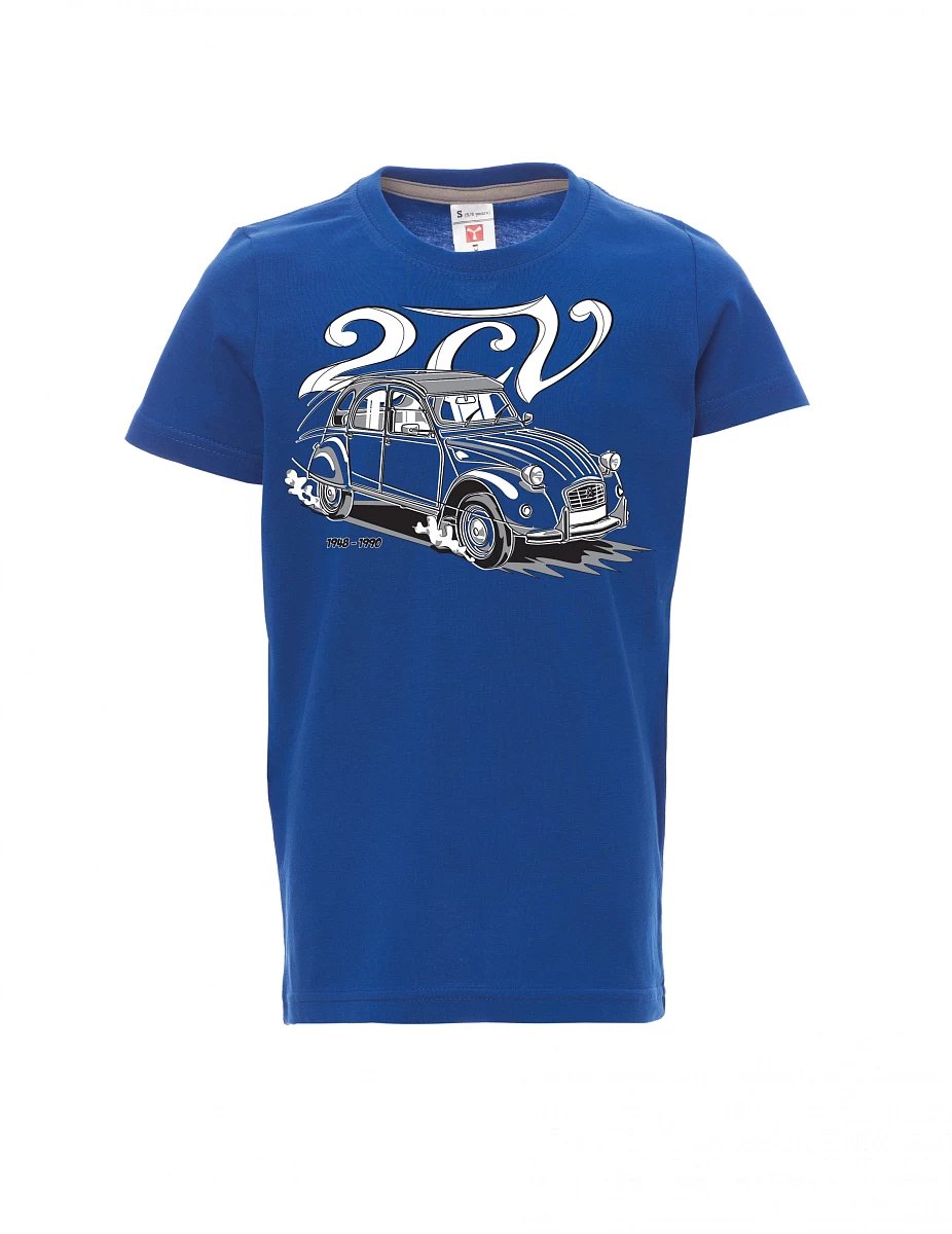 Modré dětské tričko 2CV