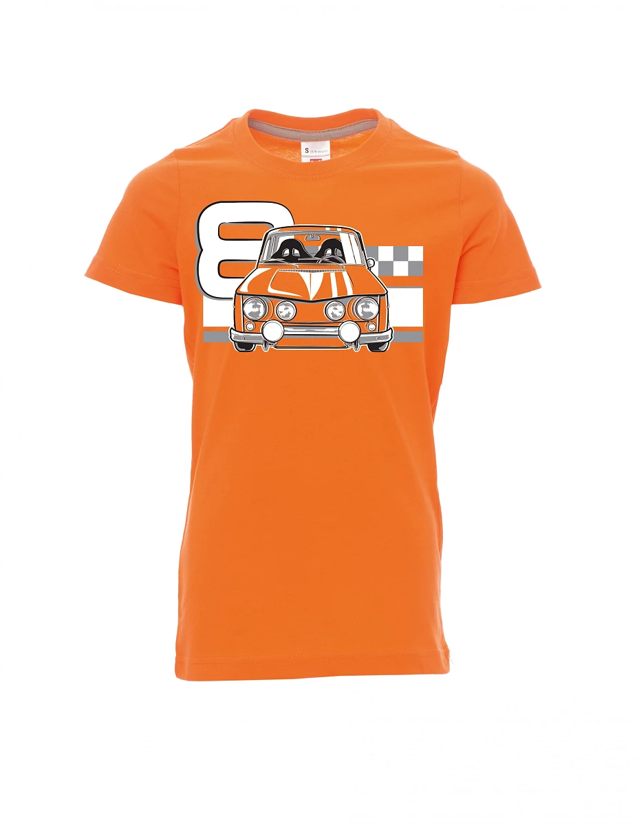 Oranžové dětské tričko R8