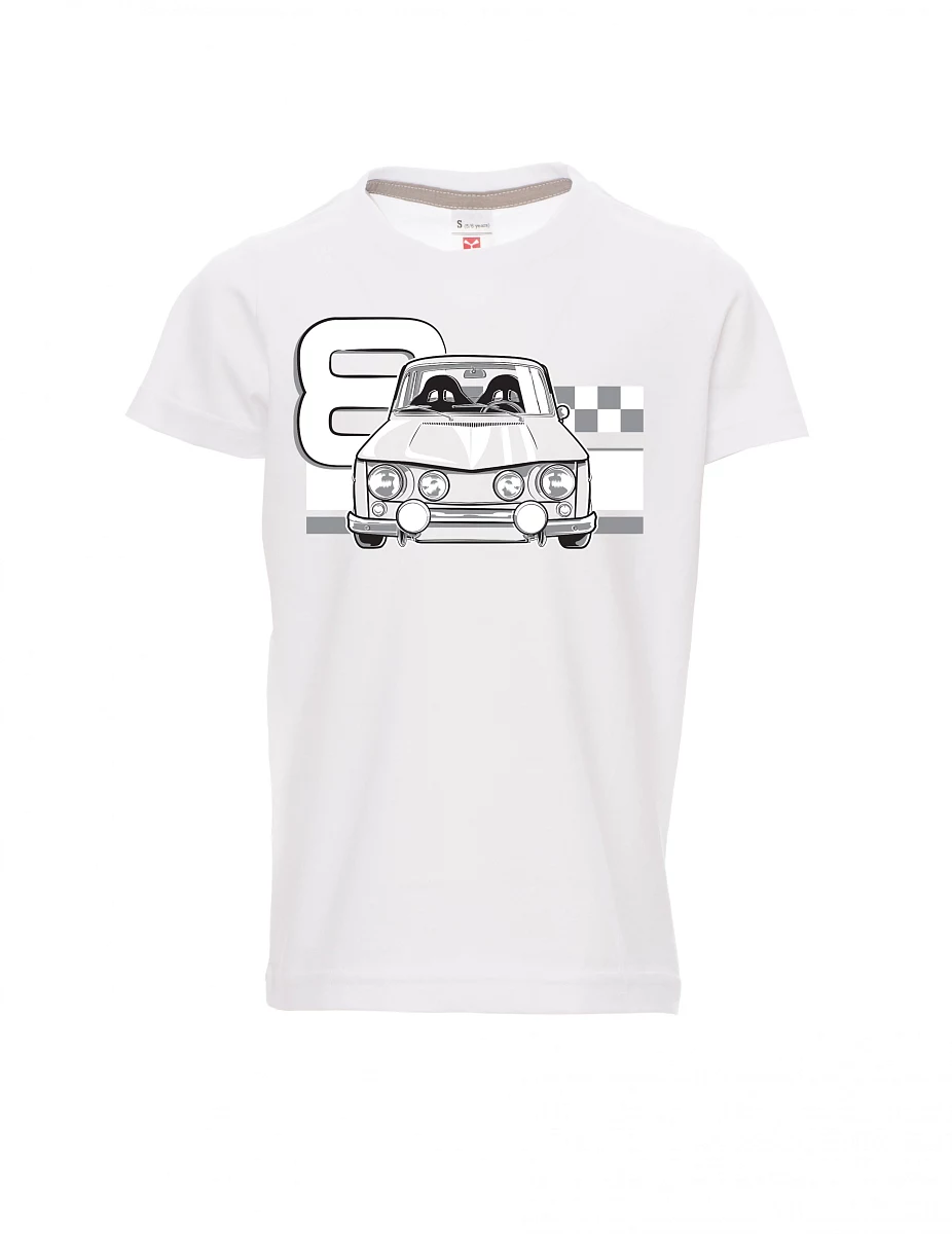 Bílé dětské tričko R8