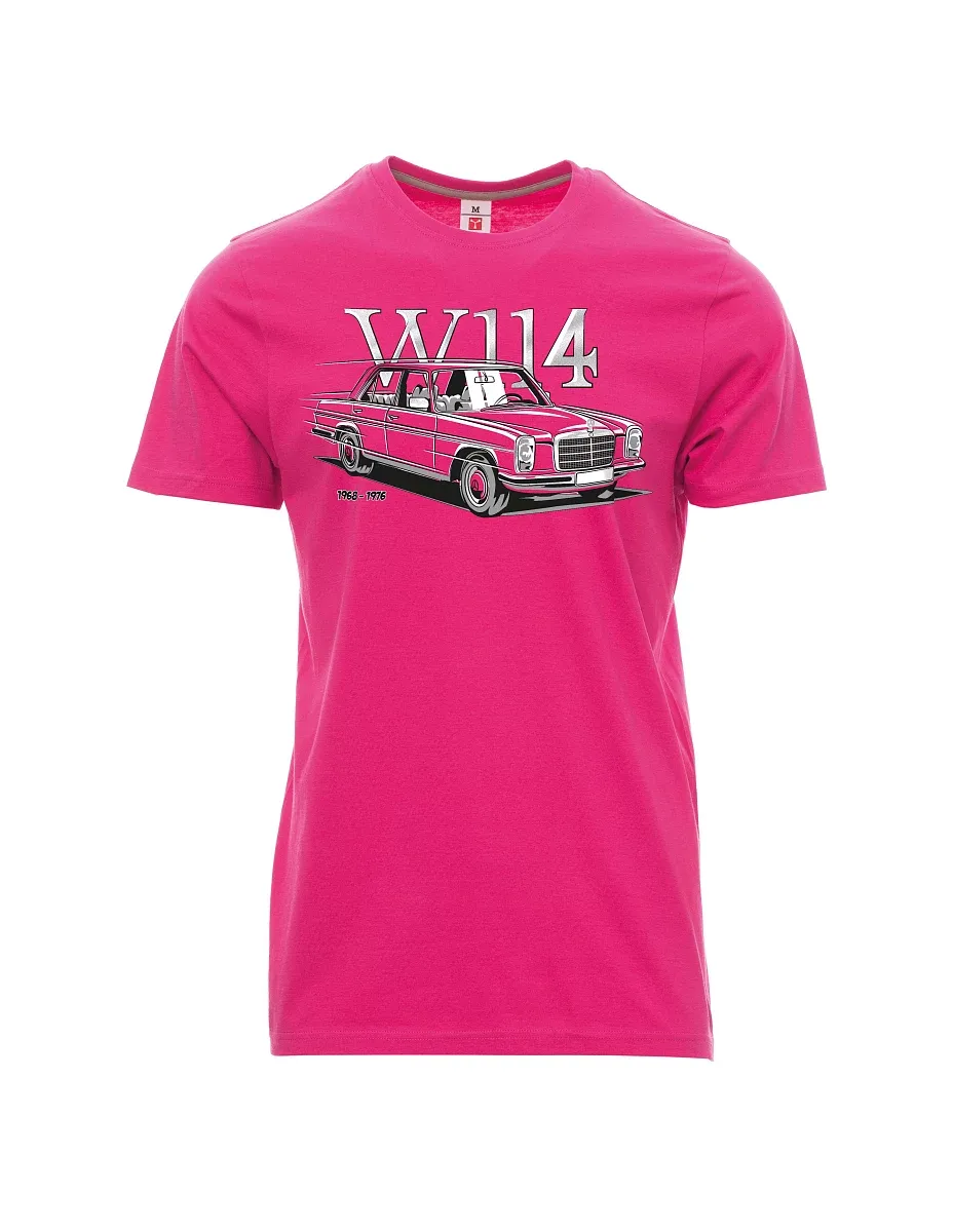 Růžové pánské tričko W114