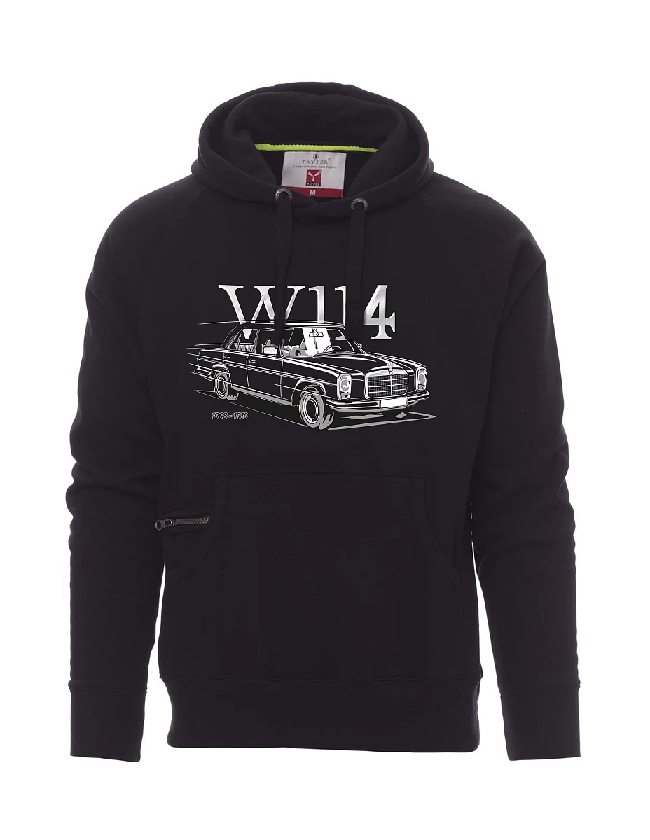 Černá pánská mikina W114