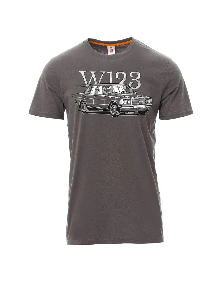 Šedé pánské tričko W123