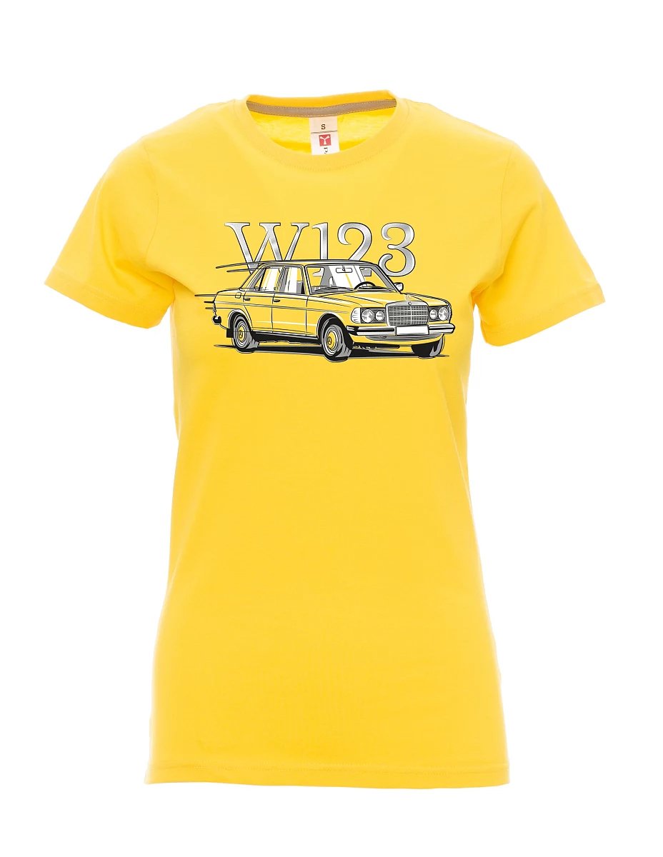 Žluté dámské tričko W123