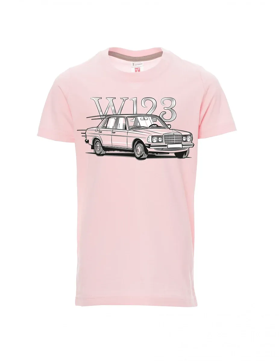 Světle růžové dětské tričko W123
