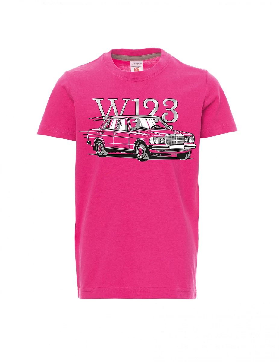 Růžové dětské tričko W123